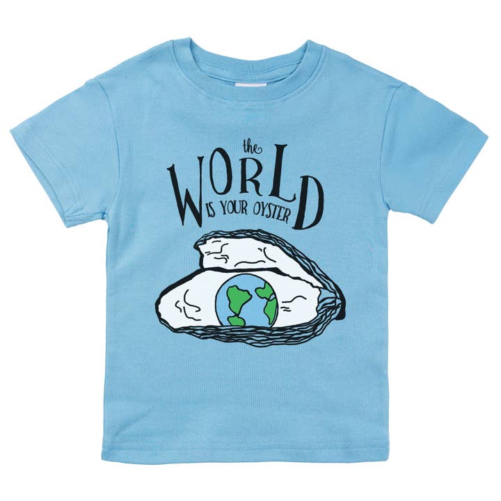 Spunky Stork - Wholesale Bodysuit (Non-Footed) - Baby - The World Is Your Oyster Organic Cotton Baby Toddler Shirt5