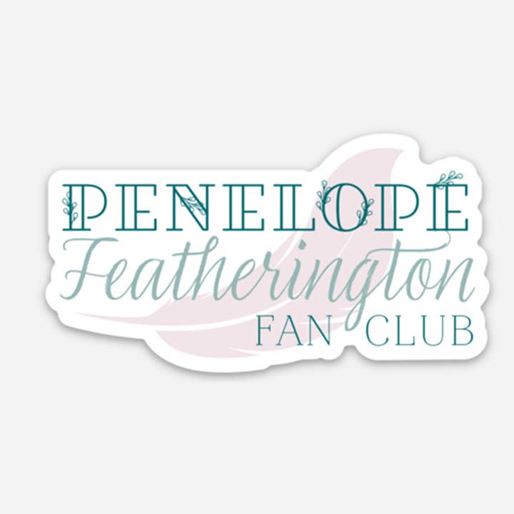 Penelope Featherington Die Cut Sticker - Bridgerton Sticker for wholesale by Jones Street Press