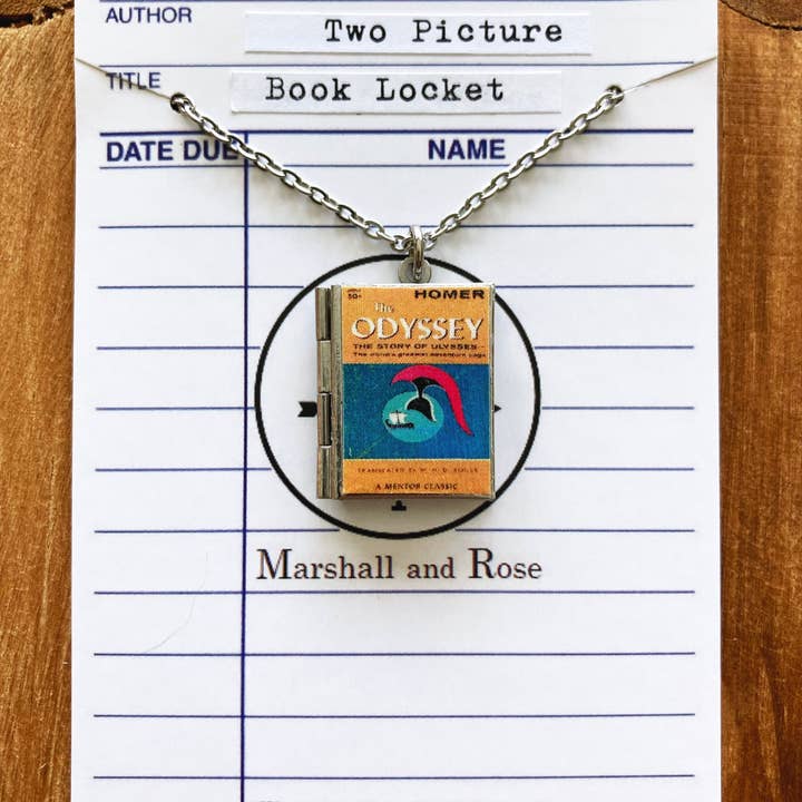 Livro Locket The Odyssey - Navio e Helm por atacado de Marshall and Rose