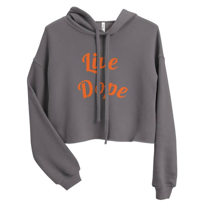 Fear Kills Dreams – wholesale Hoodie - Dam – Live Dope Tiger Logo kvinnors gröda Hoodie