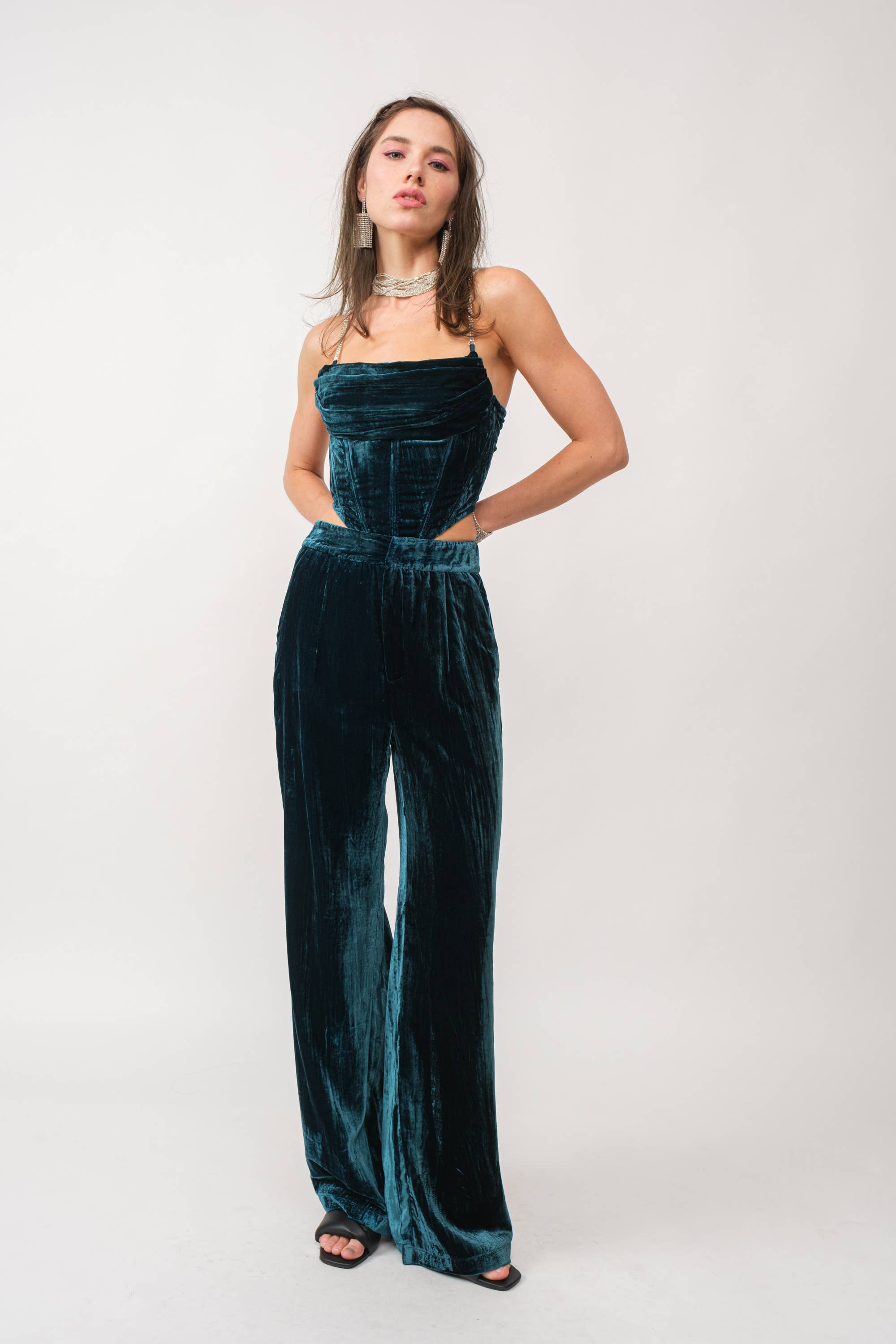 SARCELLE PANTALON EN VELOURS S80223 en vente sur Faire14