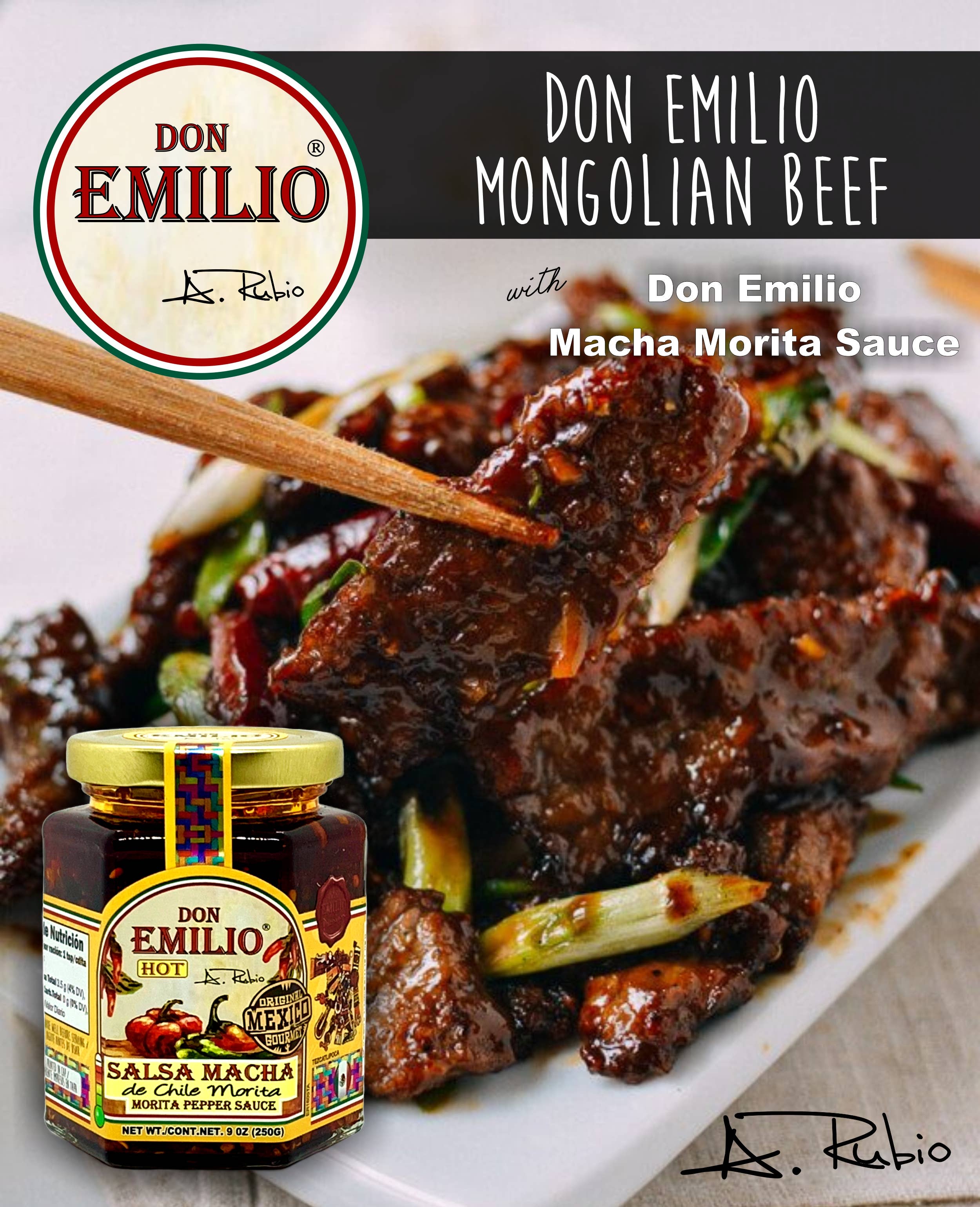 Don Emilio - Vente Salsa - Salsa Macha au Poivre Don Emilio Morita 9oz — CHAUD12