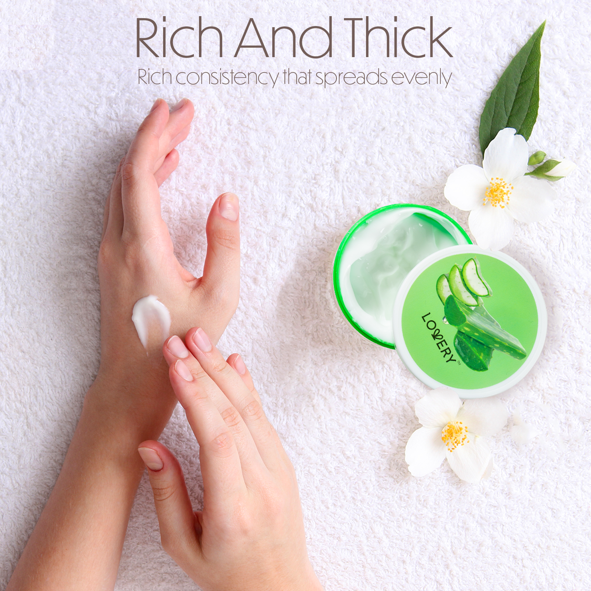 Lovery - Wholesale Body Balm/Butter - Aloe Body Butter - Ultra Hydrating Shea Butter Body Cream9