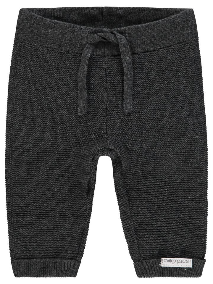 Dark Grey Melange U Pants Knit Reg Lux - 67403 for wholesale on Faire