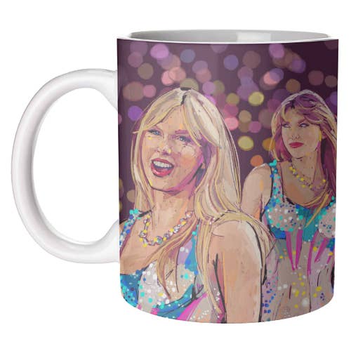Mugs « Tay Sparkle » par Beverley Rae pour la vente par ART WOW (We Ship to the US with DHL)