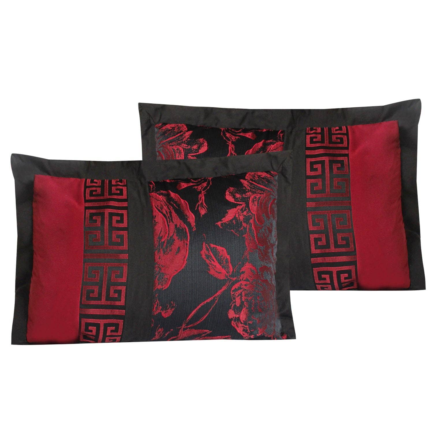 HIG - Wholesale Bedding Set - 8 Piece Jacquard Fabric Patchwork Comforter Set Bed In A Bag-Tang13