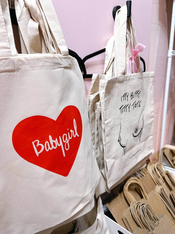 Babygirl Tote for wholesale by Stacy Marie Stranzl