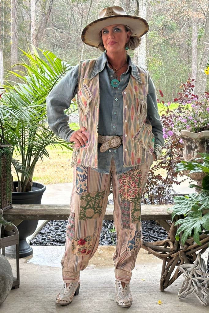 Jaded Gypsy - Wholesale Pants - Women's - Arms Length Pants - Striped0