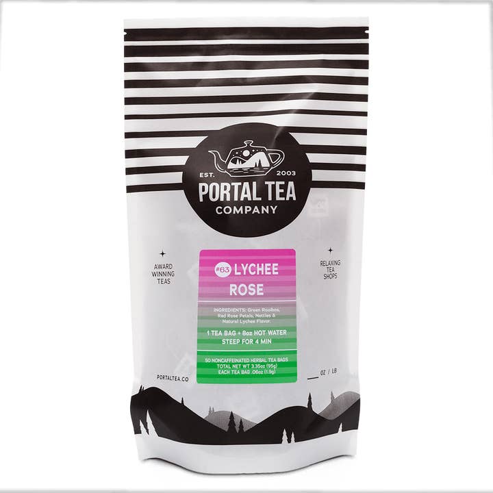 Portal Tea - Wholesale Loose Tea - Lychee Rose1