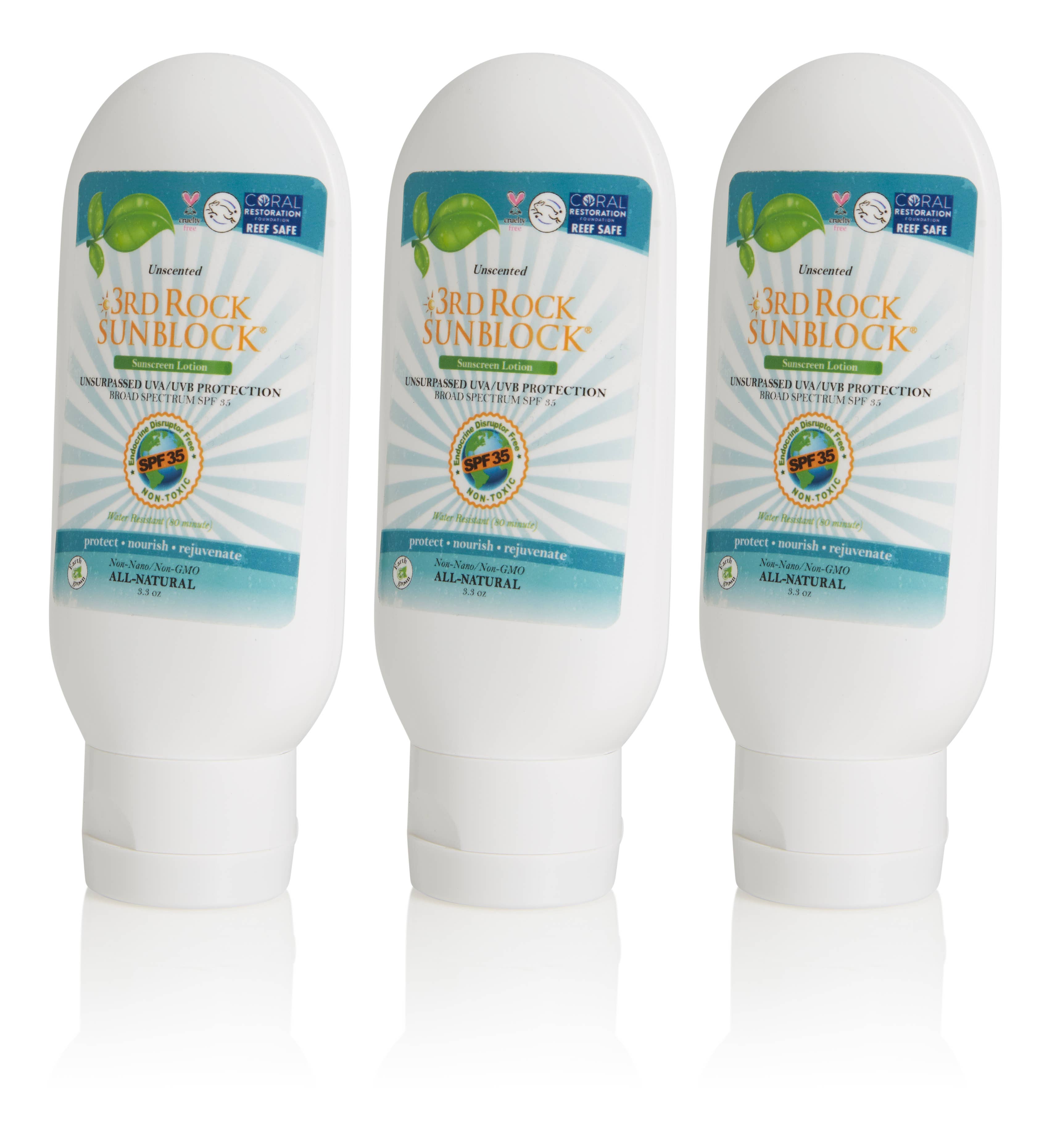 3rd Rock Essentials - Wholesale Sunscreen - 3rd Rock Sunblock SPF 35+ Sunscreen Lotion - Unscented6