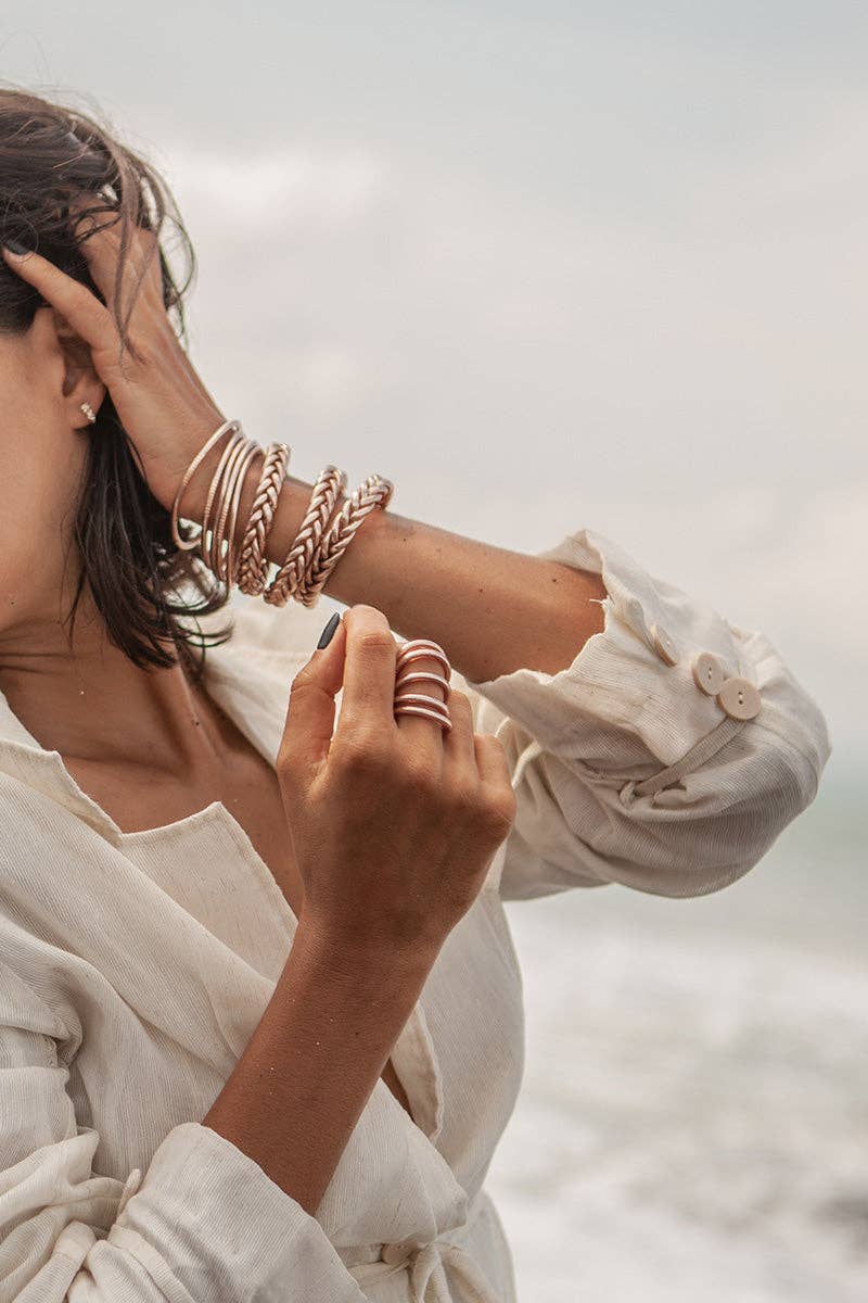 SHANSHAN – Engroshandel Armbånd – Kumali Armbånd Mantra Champagne7