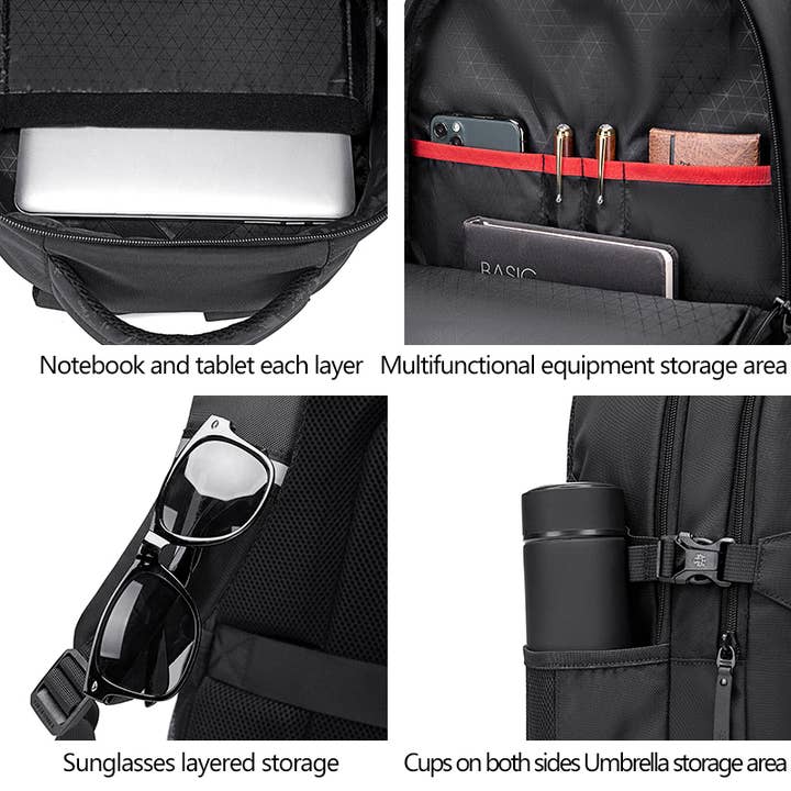 Marina Galanti - Wholesale Backpack - Unisex - GB00433_BLACK2