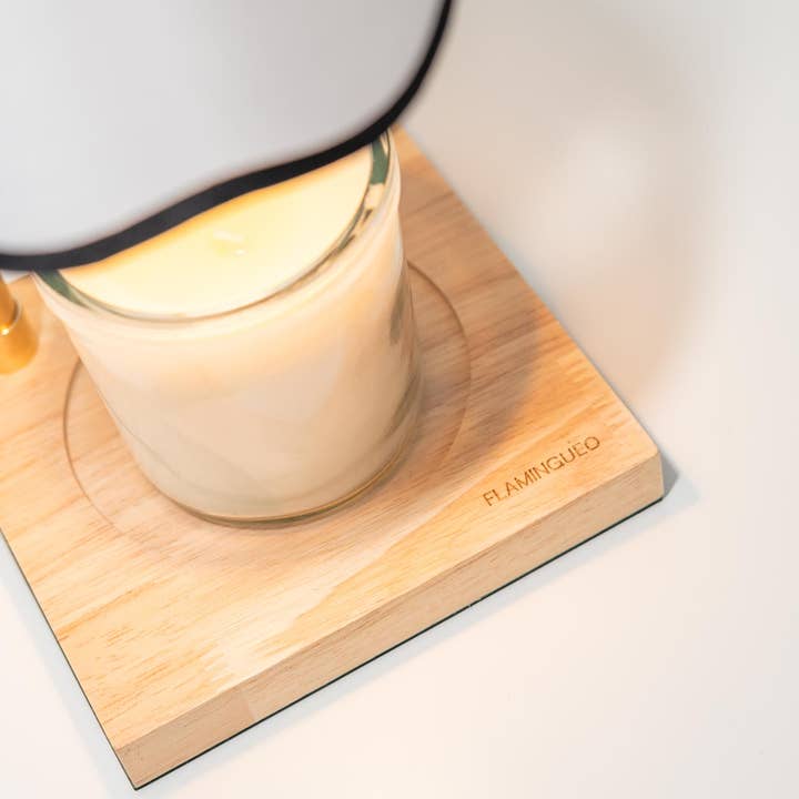 Flamingueo - Wholesale Wax Warmer - Calentador de velas blanco (vela no incluida y enchufe EUROPEO)6