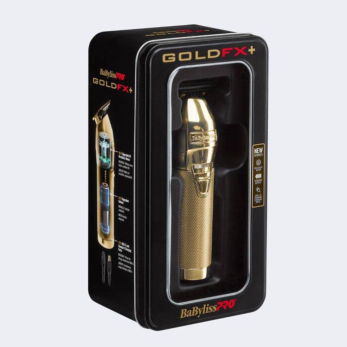 Salon Equipment Pros - Vente Tondeuse barbe – homme - BaBylissPRO Gold FX Plus Skeleton Tondeuse sans fil FX787NG5