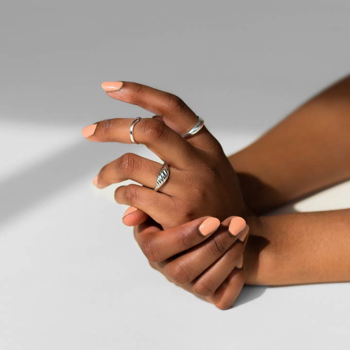 Vegan & 21-free Nail Polish - Fuzzy Peach for wholesale by BKIND