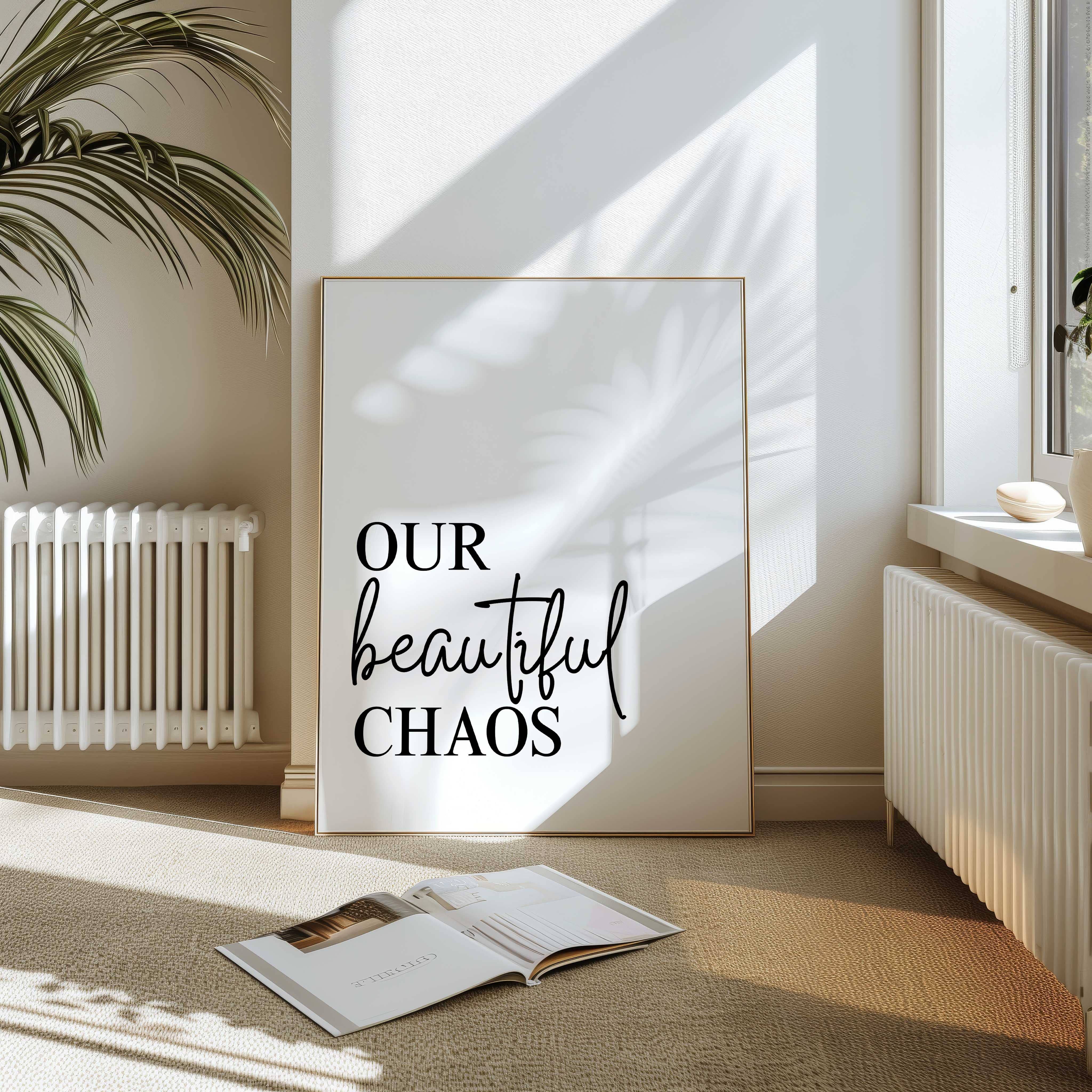 D'LUXE PRINTS - Wholesale Poster - Our Beautiful Chaos Print10