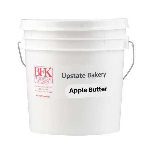 Beth's Farm Kitchen - Wholesale Jam/Jelly - Apple Butter - Low Sugar Bulk 1 Gallon Food Service Tub