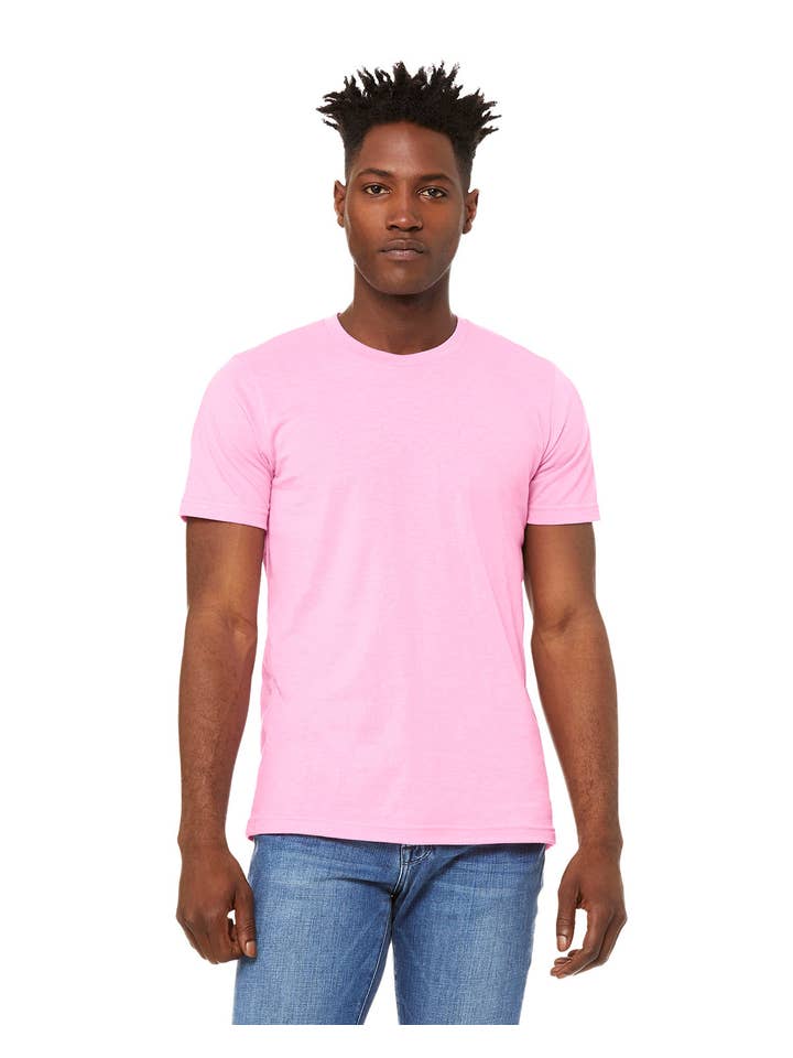 Total Apparel - Wholesale T-Shirt - Men's - Bella + Canvas Unisex Heather Blank CVC T-Shirt | 3001CVC7