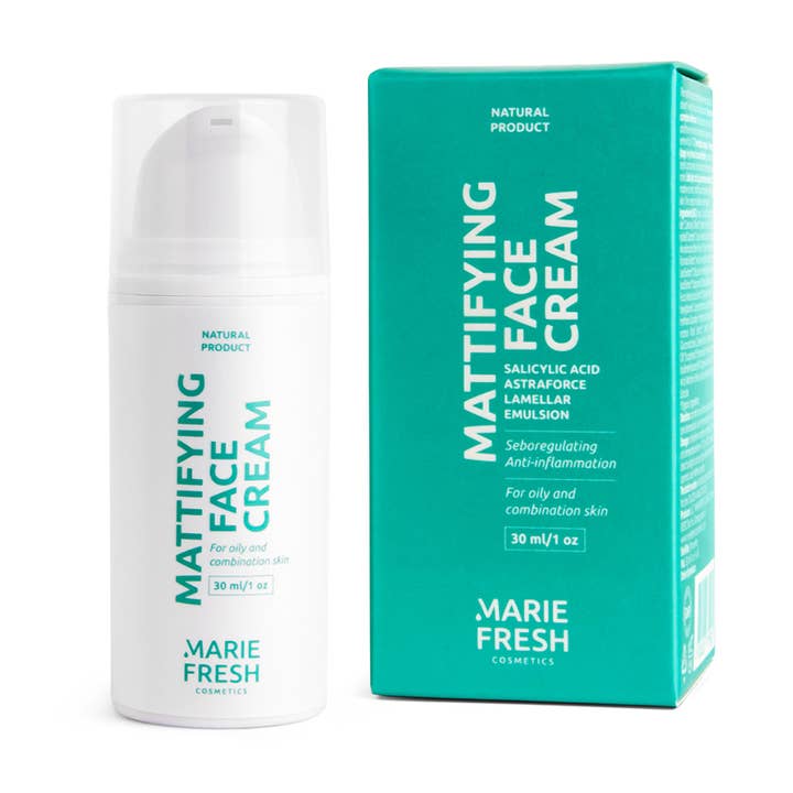 Mattifying Face Cream for wholesale by Marie Fresh Cosmetics