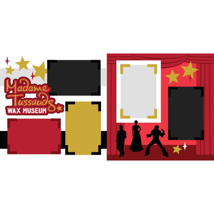 Mme Tussauds pour la vente par Scrapbook Concierge