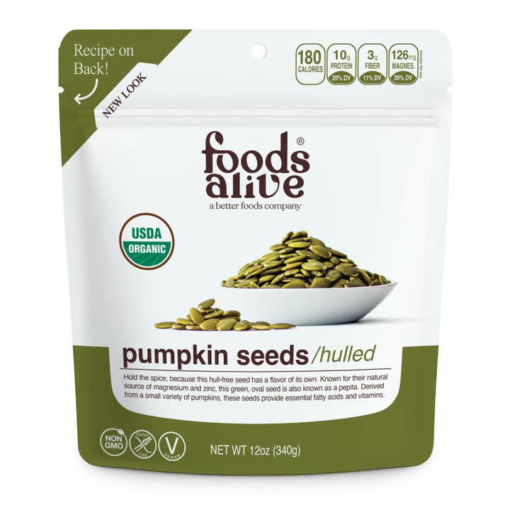 Pumpkin Seeds - Organic for wholesale by Foods Alive