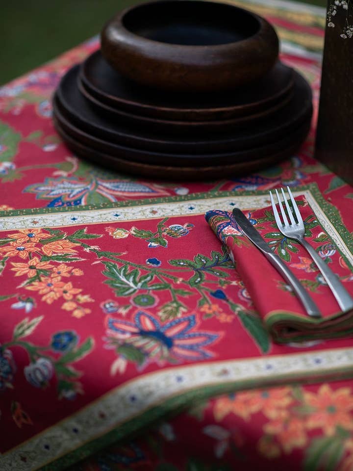 Hawaii Chili Pepper Red Placemat for wholesale by Handprint