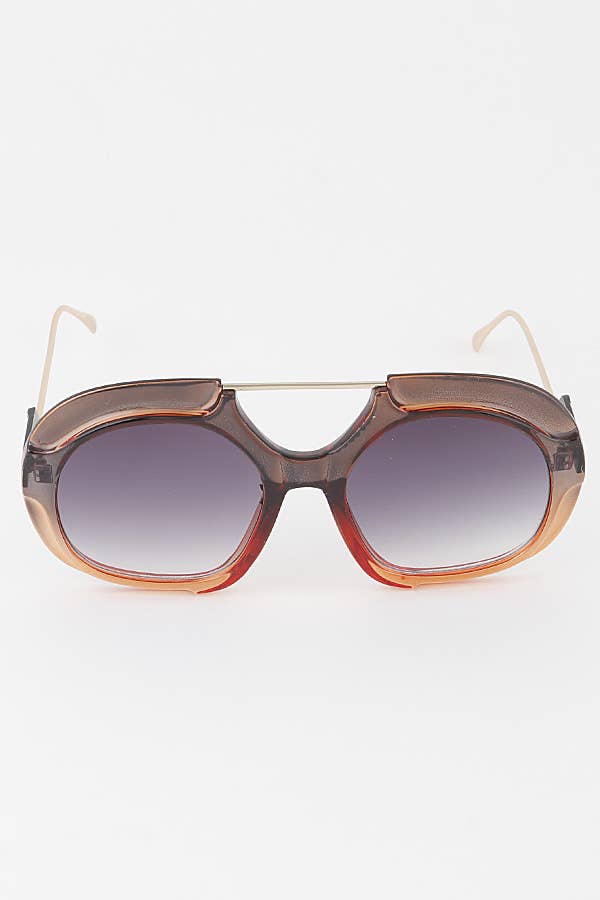 MIX Modern Gradient Aviator Sunglasses for wholesale on Faire4