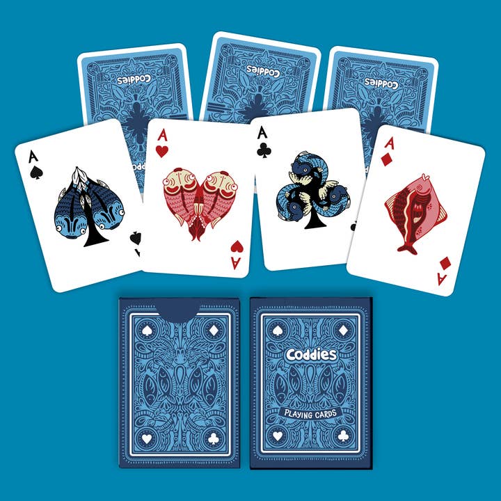 Coddies – wholesale Playing cards – Coddies Fish Playing Cards1