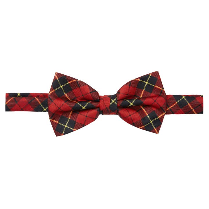 Jacob Alexander – wholesale Bow Tie - Men’s – Men's Woven Royal Tartans Plaid Bow Tie15