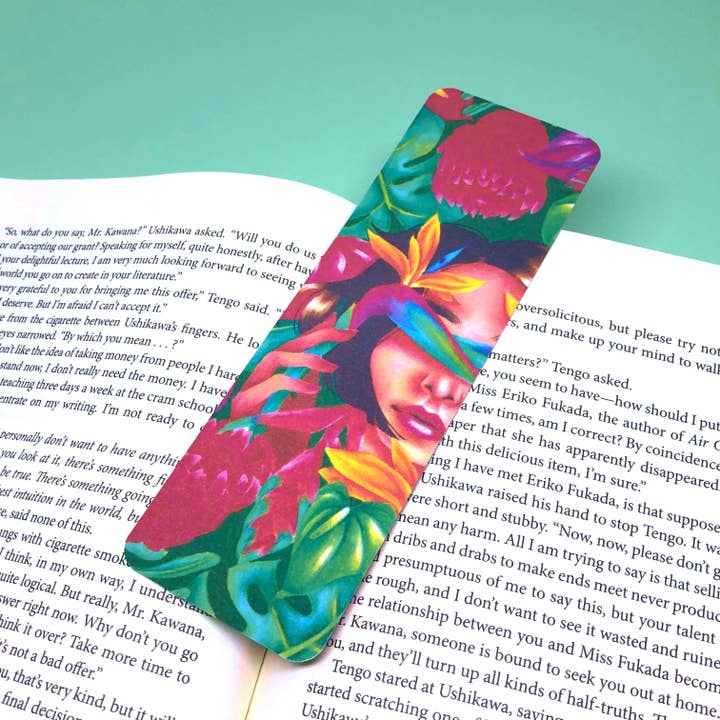 Tropical Girl Bookmark for wholesale by Butay Art