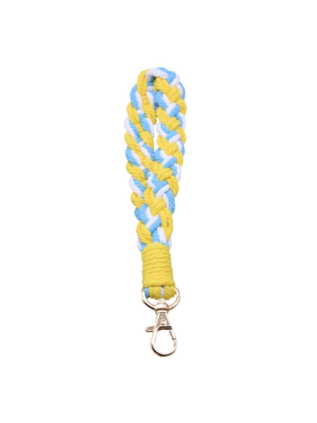 Funkyrel® Atzbranding Limited – wholesale Keychain – Women's – Koco - Colorful Braided Keychain & Wristlet Phone Lanyard2