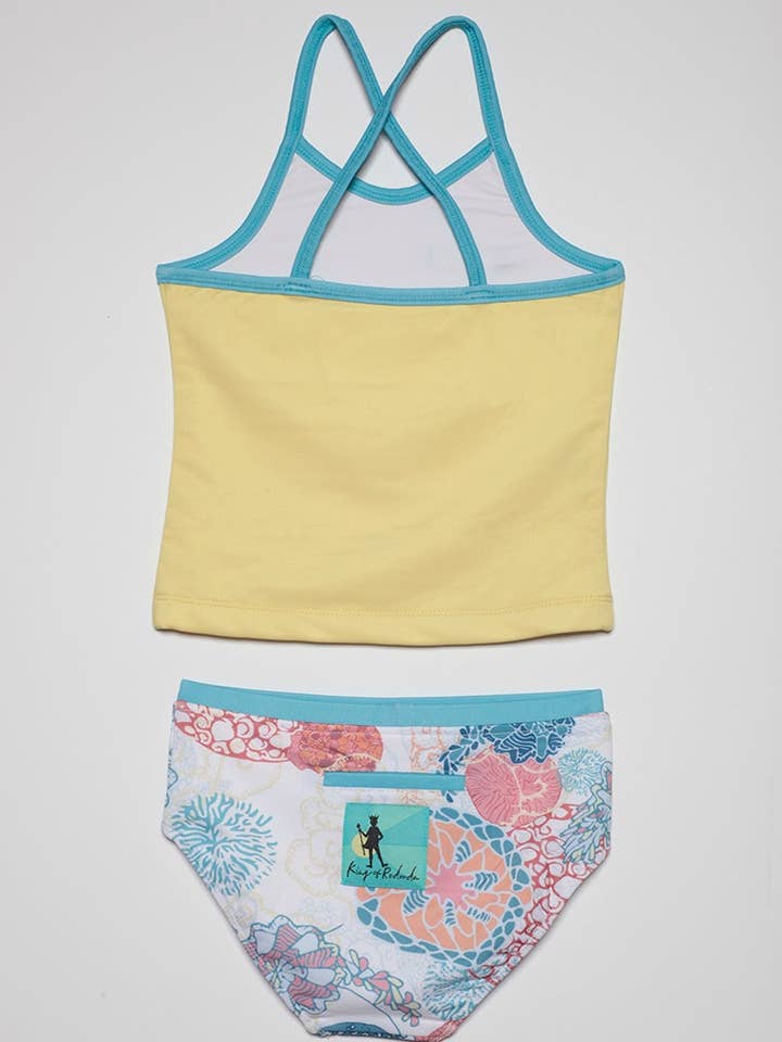 Simone Coral Tankini Set for wholesale by King of Redonda