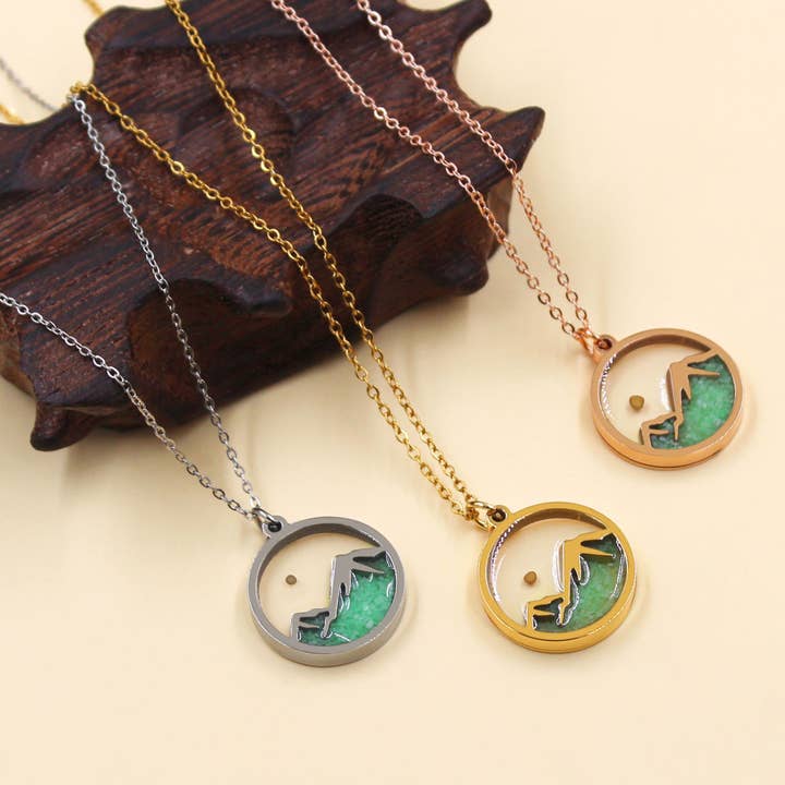 Gemcohub - Wholesale Pendant/charm necklace - Luminous Color Changing Crystal Mustard Seed Faith Necklace8