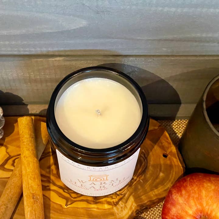 Black Bear & Pine – wholesale Jar/filled candle – Warm Hearth2