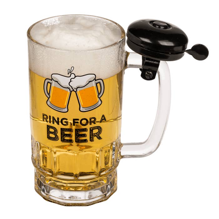 Out of the blue KG - Wholesale Beer Glass/Mug - Beer glass with bell,1