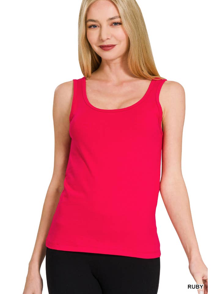 42POPS - Wholesale Tank top – Women′s - `.Premium Cotton Tank Top29