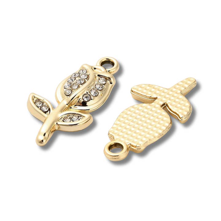 Love, Paige Designs - Wholesale Individual Charm/Pendant - Rose Charm1