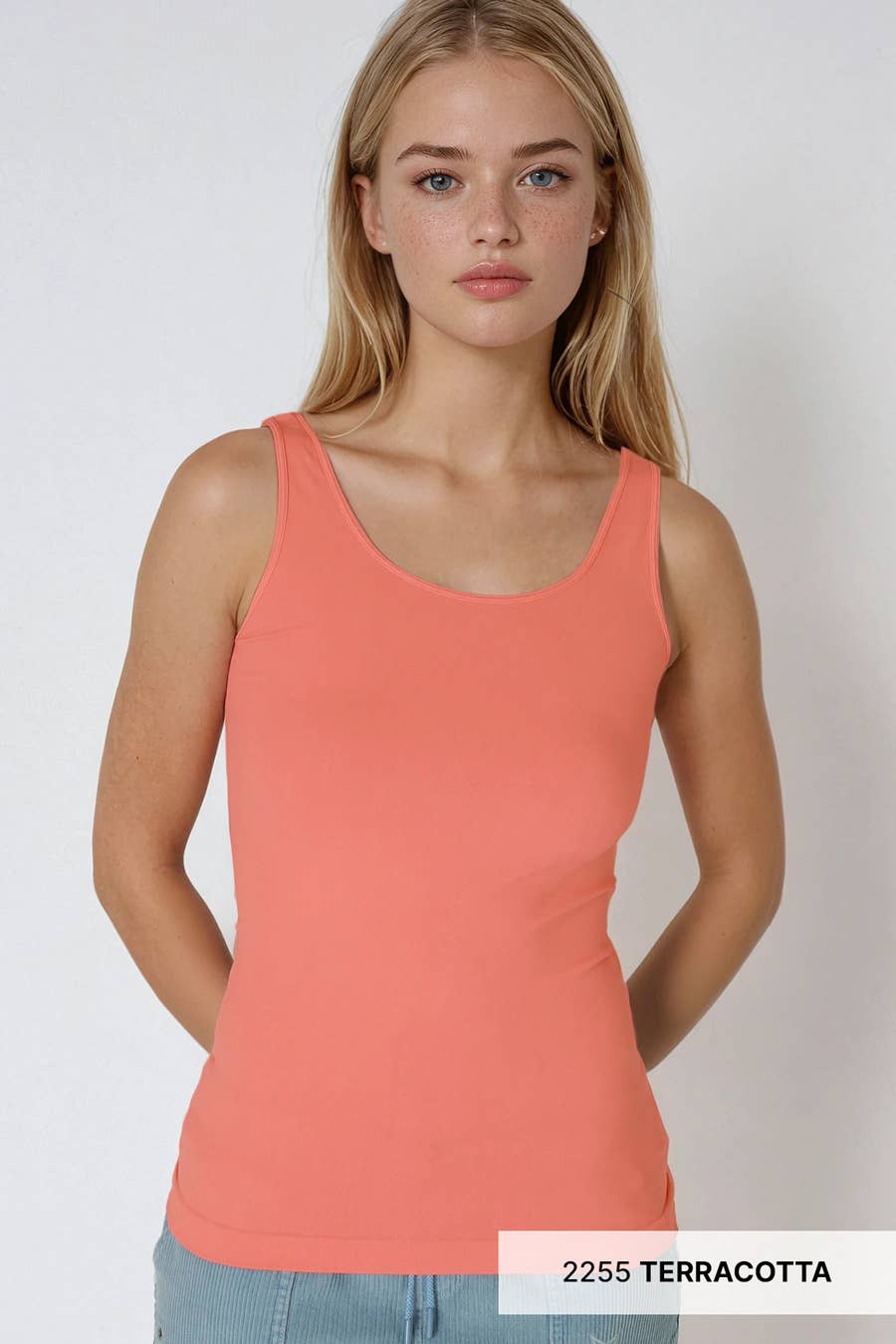 NIKIBIKI - Wholesale Tank Top - Women's - NS5178 -  Plain Jersey Tank Top46