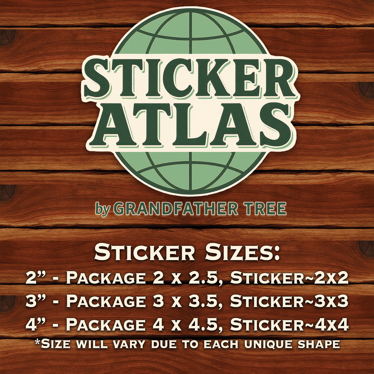 Sticker Atlas - Wholesale Sticker - Four-Leaf Clover Sticker6