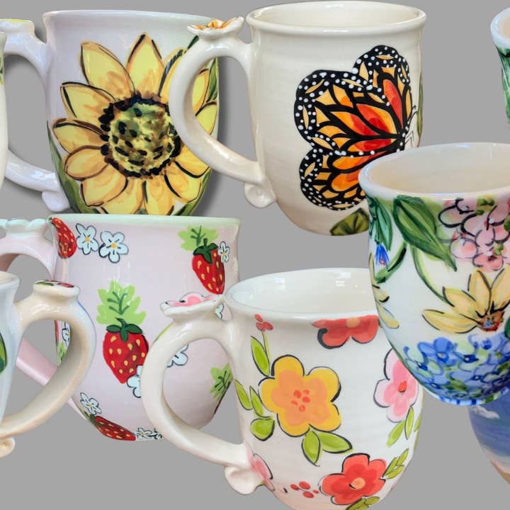 Heather Lane Pottery - Wholesale Coffee Mug - Mugs