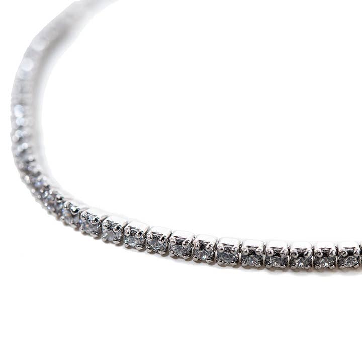 d'Este - Wholesale Tennis Bracelet - 925 Silver Tennis Bracelet and Zirconia2
