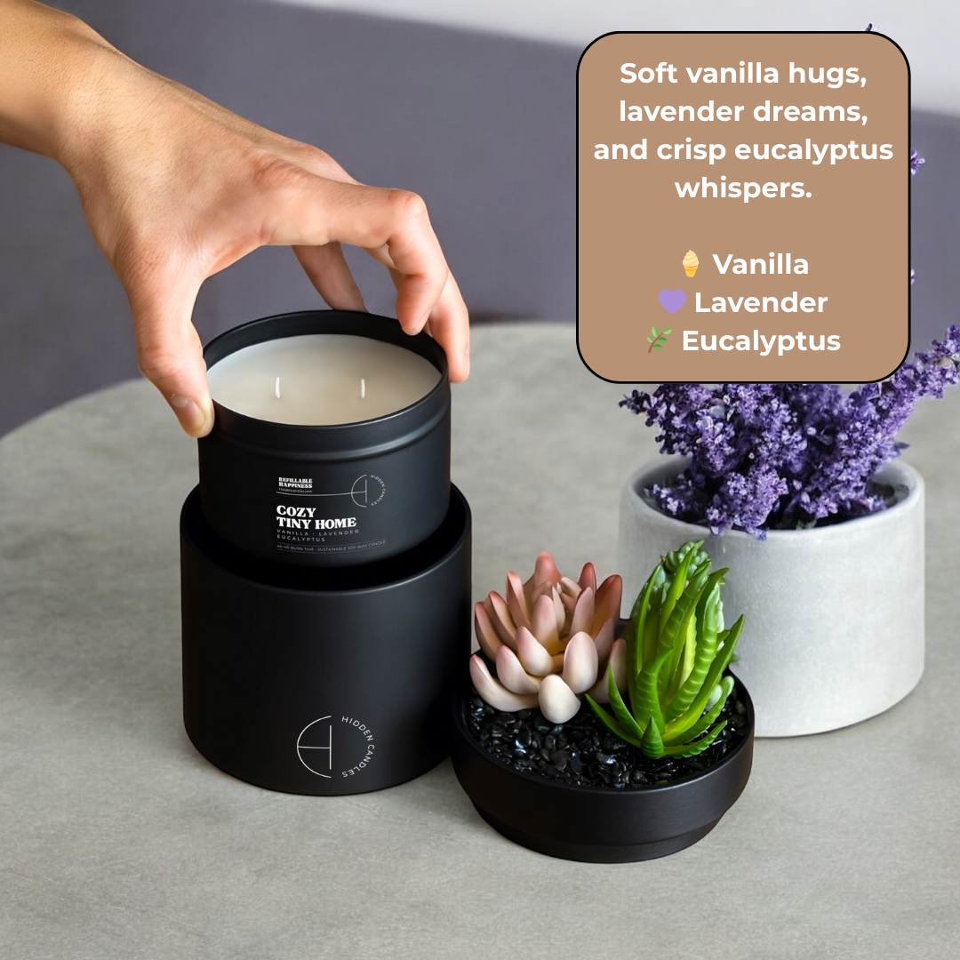 Hidden Candles - Wholesale Jar/Filled Candle - The Hidden Candle0