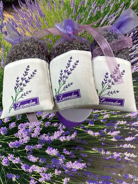 Lavender Sachets for wholesale by Lavender Queen Lavender Farm Inc.