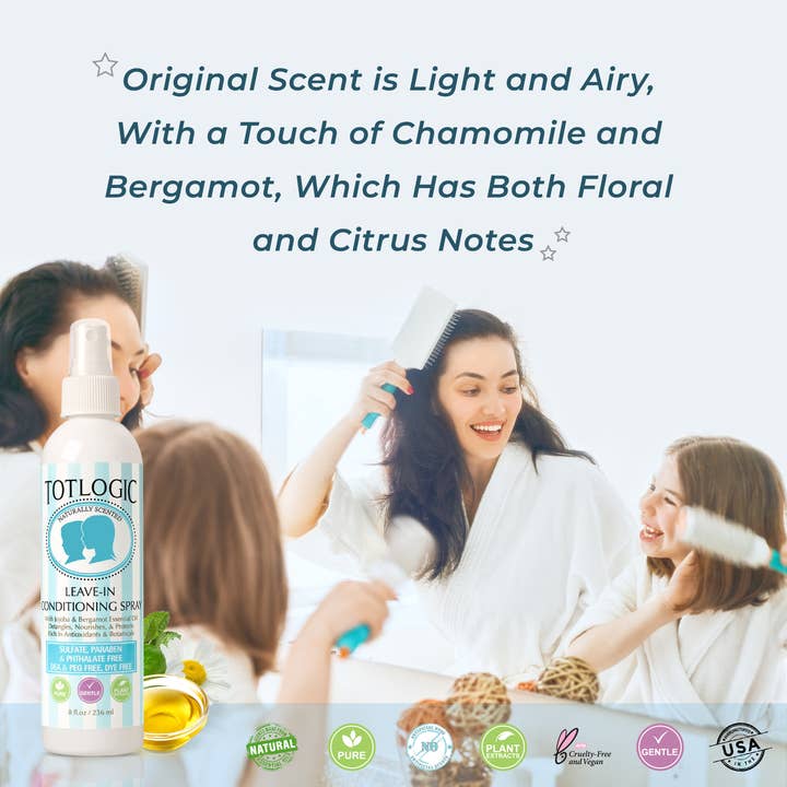 Logic Products - Wholesale Hair Leave-In Conditioner - TotLogic Leave-In Conditioning Spray - Original Scent