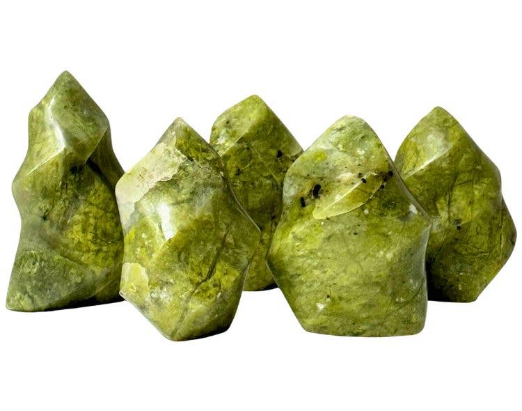 Crystal Magick Wholesale Ltd - Wholesale Spiritual Stone/Crystal - Serpentine Mini Flame0