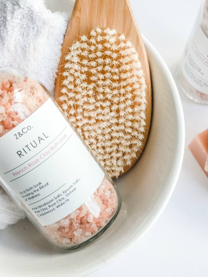 The Market Collection Ritual Bath Soak 16 oz. for wholesale by Z&Co.