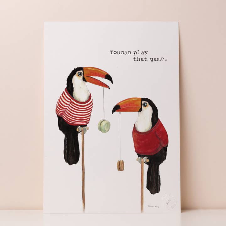Impression Toucan Play Tha Game pour la vente par Mister Peebles