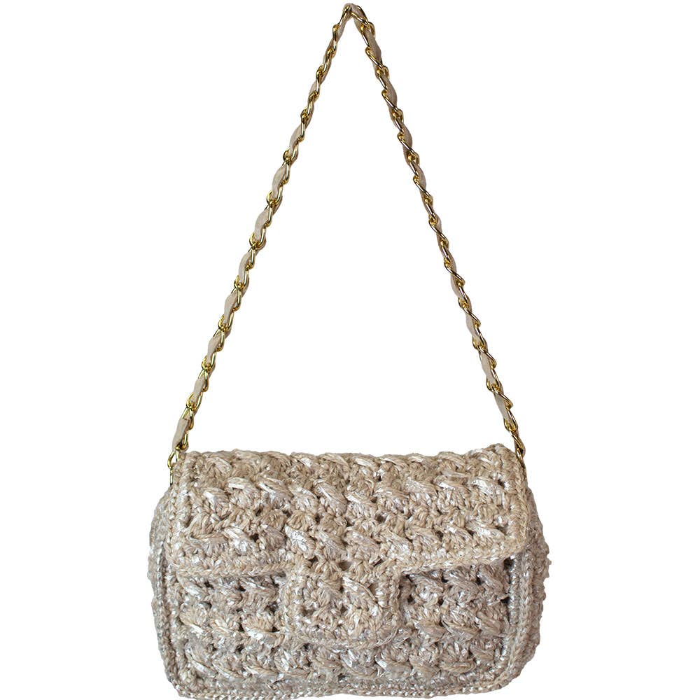 Pizzazz, Inc. - Wholesale Shoulder Bag - Women's - HANDMADE RAFFIA SHOULDER BAG6