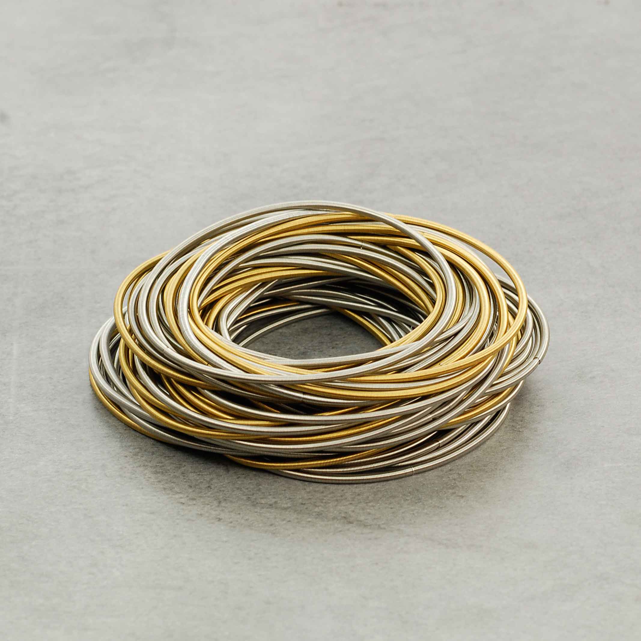 Merveilles du Monde - Wholesale Jewelry Set - Stainless steel spring bracelet set1