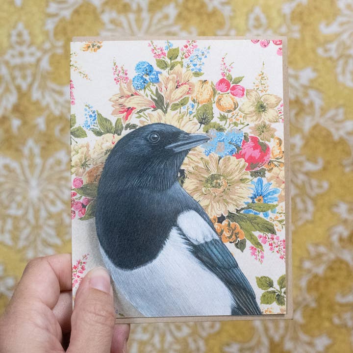 Emily Uchytil - Wholesale Everyday Greeting Card - Magpie - Note Card